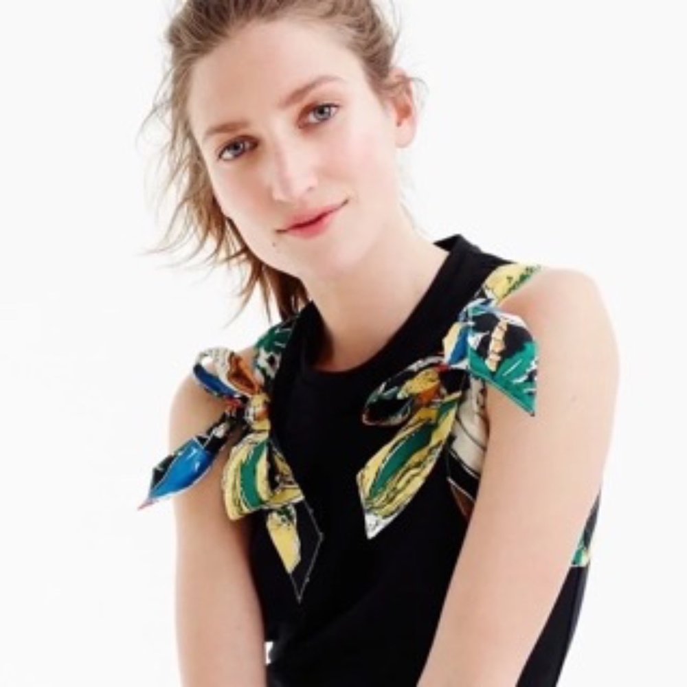 J Crew Postcard Medium Top